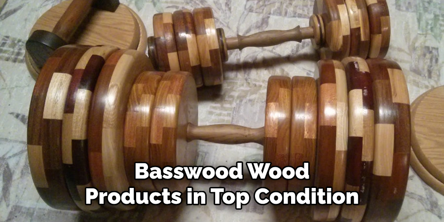 Basswood Wood Products in Top Condition