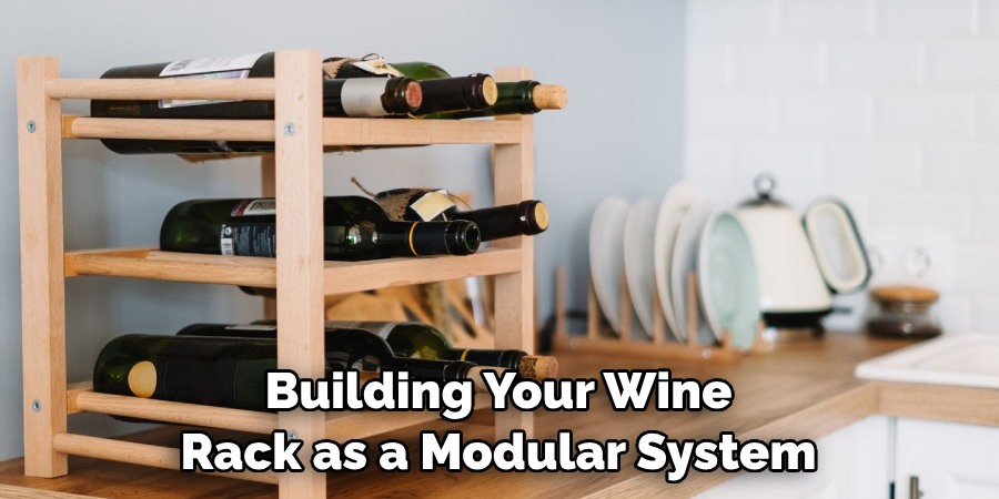 Building Your Wine Rack as a Modular System