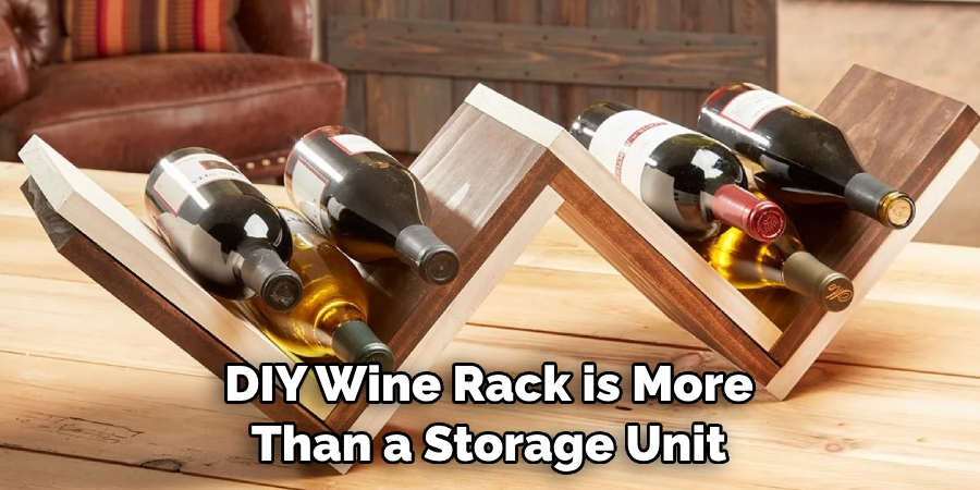 DIY Wine Rack is More Than a Storage Unit