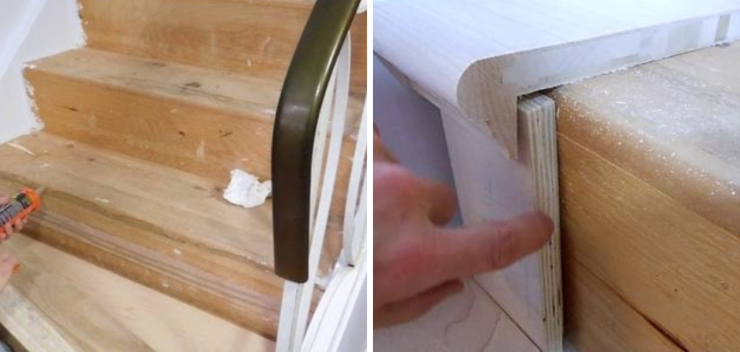 How to Install Stair Treads Over Existing Stairs