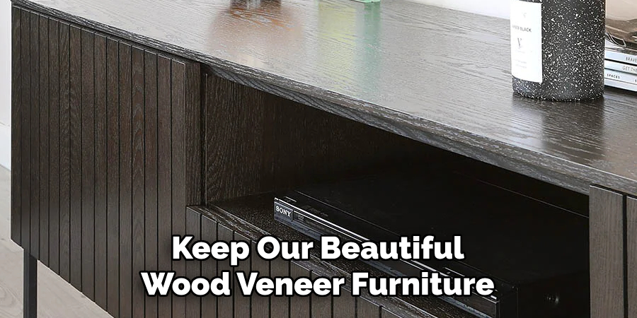 Keep Our Beautiful Wood Veneer Furniture