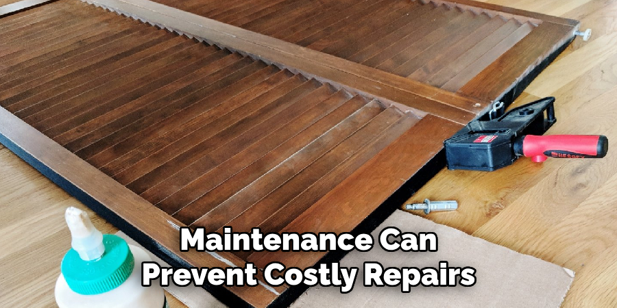 Maintenance Can Prevent Costly Repairs