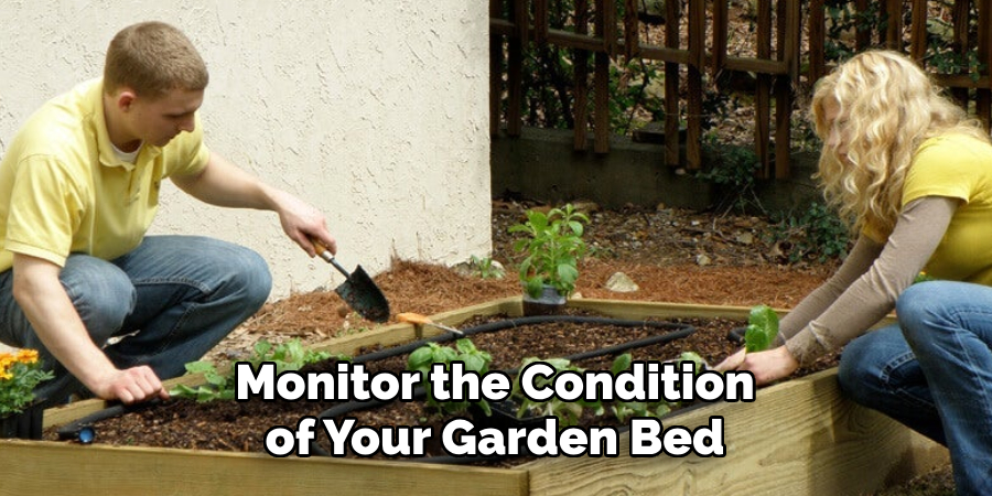 Monitor the Condition of Your Garden Bed