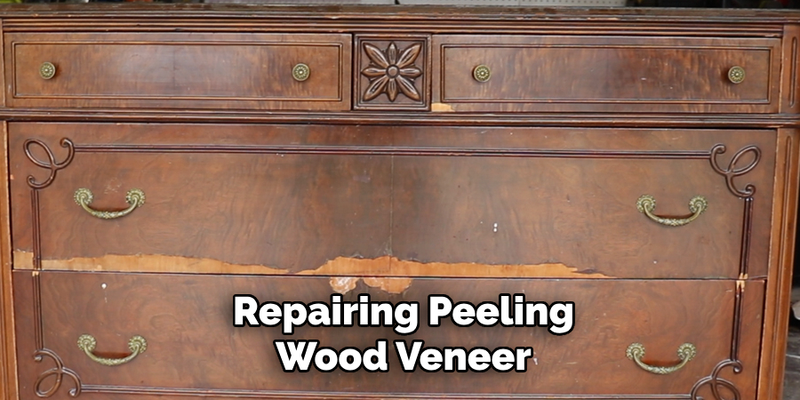 Repairing Peeling Wood Veneer