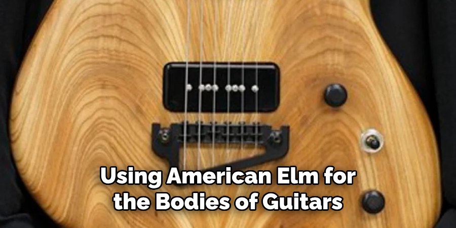 Using American Elm for the Bodies of Guitars