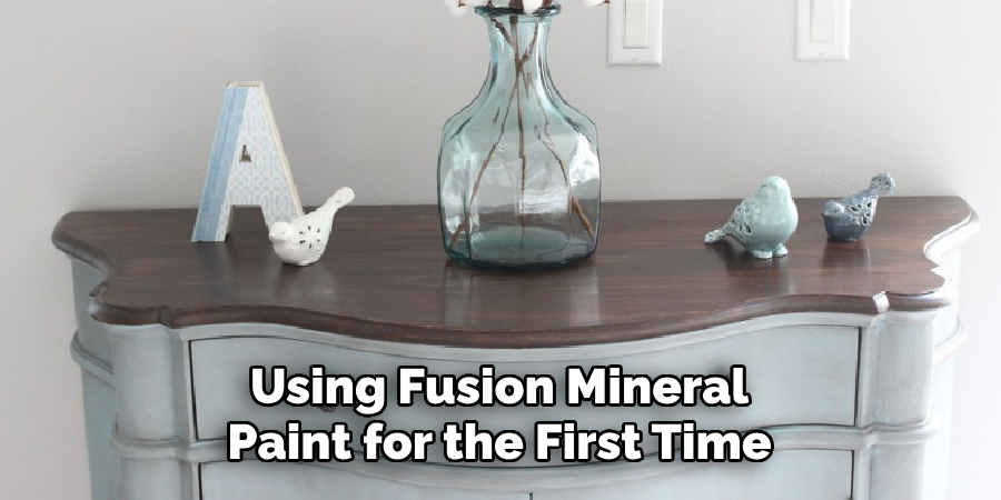 Using Fusion Mineral Paint for the First Time