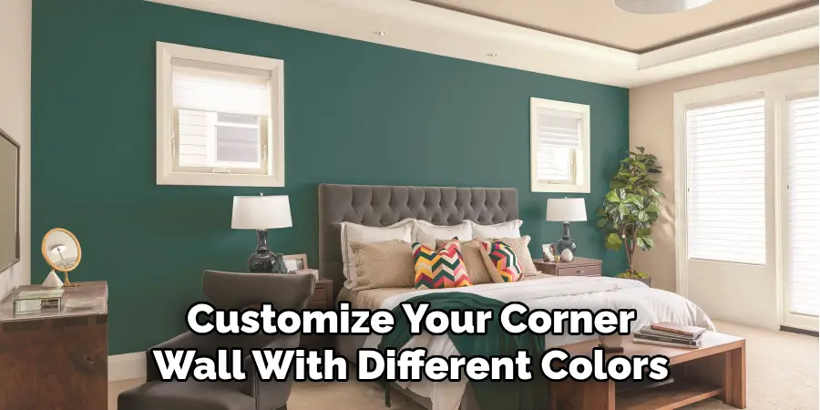Customize Your Corner Wall With Different Colors