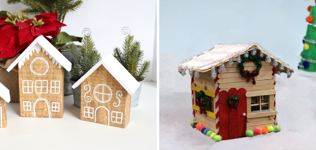 How to Build a Gingerbread House Out of Wood