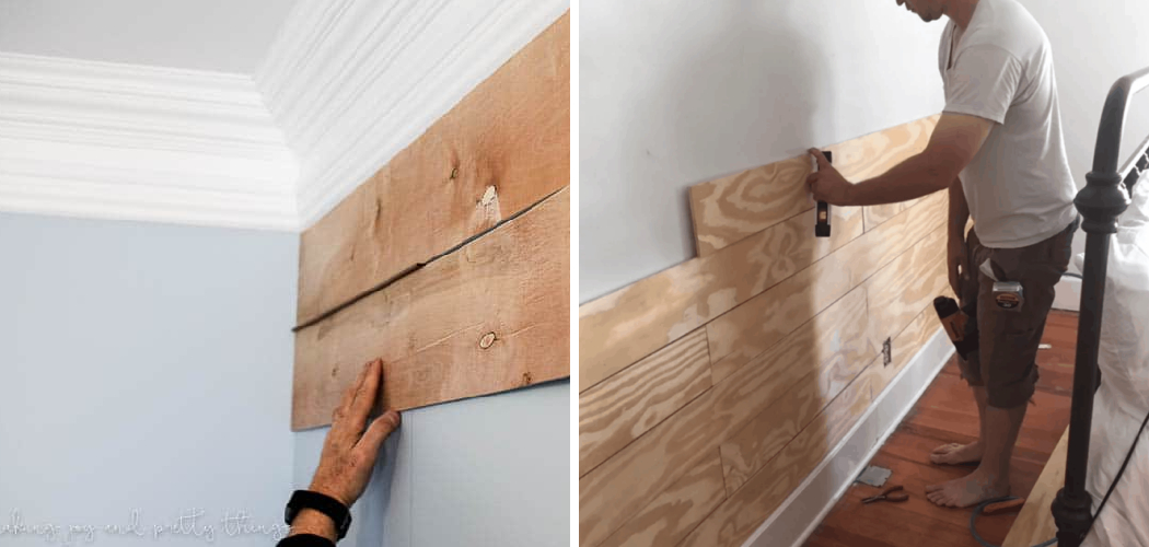 How to Make a Shiplap Board