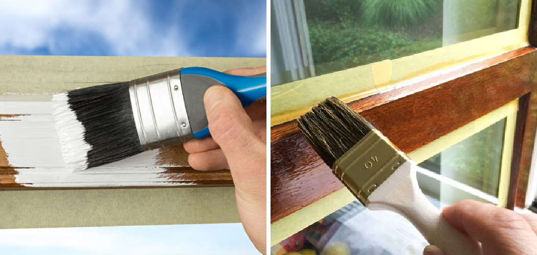 How to Paint Wood Windows