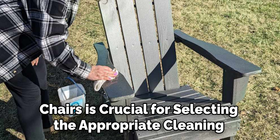 Chairs is Crucial for Selecting the Appropriate Cleaning