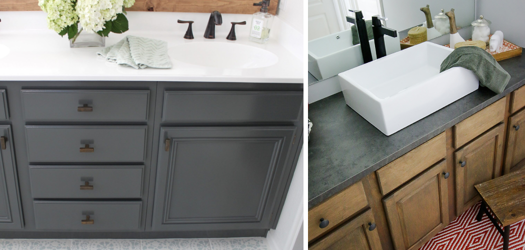 How to Refinish a Wood Vanity