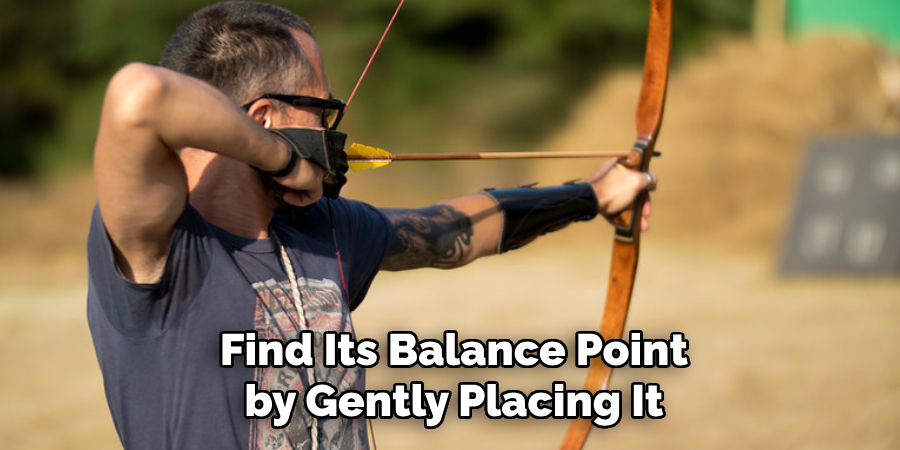 Find Its Balance Point by Gently Placing It