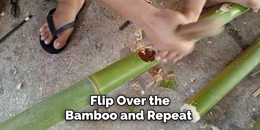 Flip Over the
Bamboo and Repeat