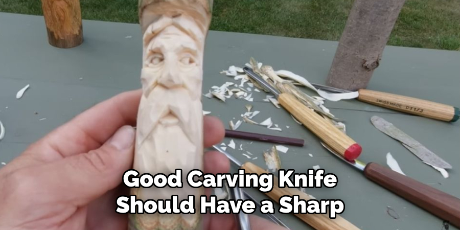 Good Carving Knife Should Have a Sharp