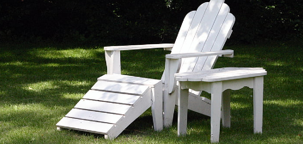 How to Build Adirondack Bench