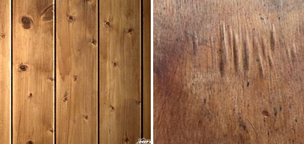 How to Fix Bubbled Wood Paneling