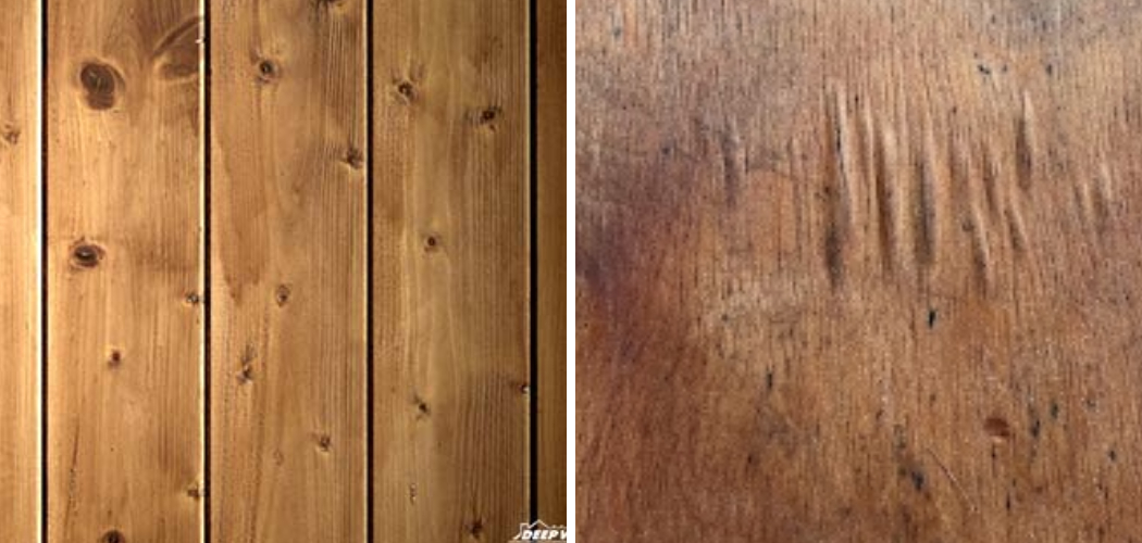How to Fix Bubbled Wood Paneling