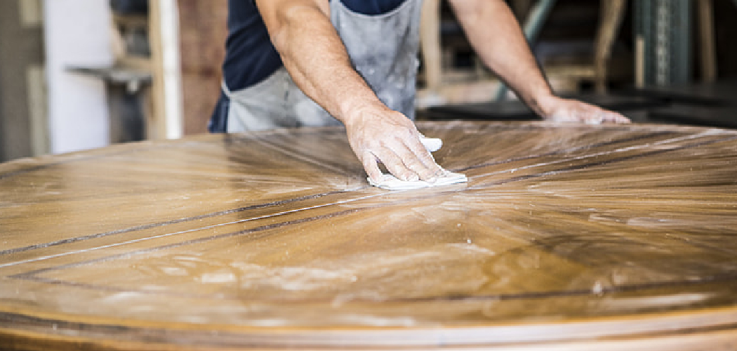 How to Fix Cloudy Finish on Wood Table