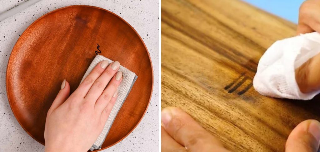 How to Get Marker Off of Wood