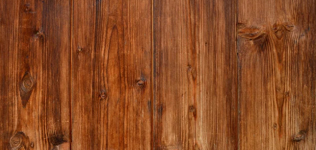 How to Hide Wood Grain when Staining