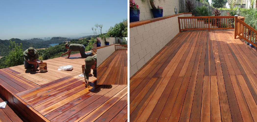 How to Restore Redwood Deck