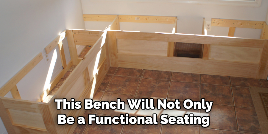 This Bench Will Not Only Be a Functional Seating