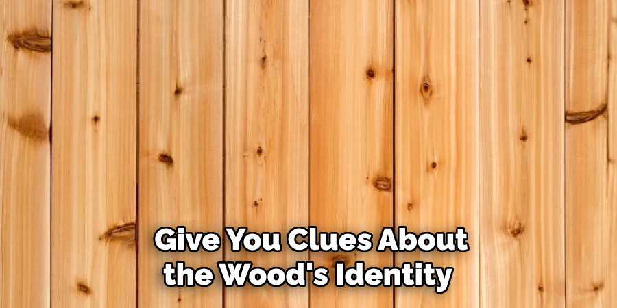 Give You Clues About the Wood's Identity