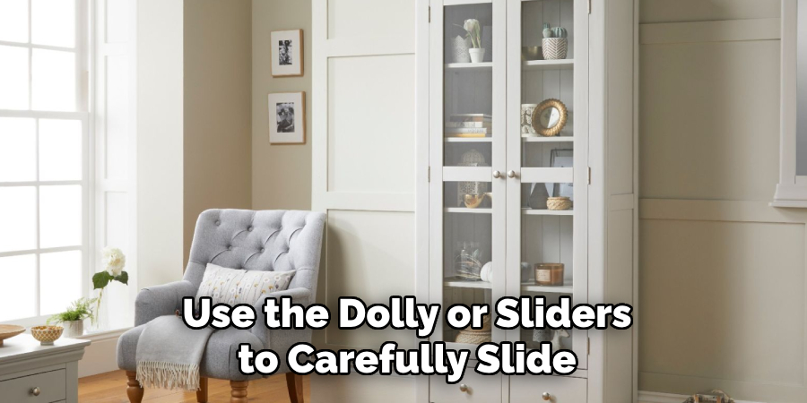 Use the Dolly or Sliders to Carefully Slide