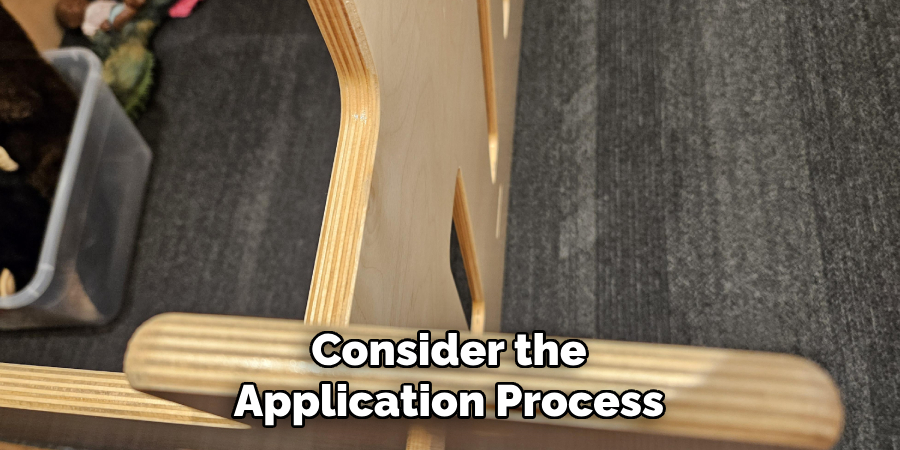 Consider the Application Process