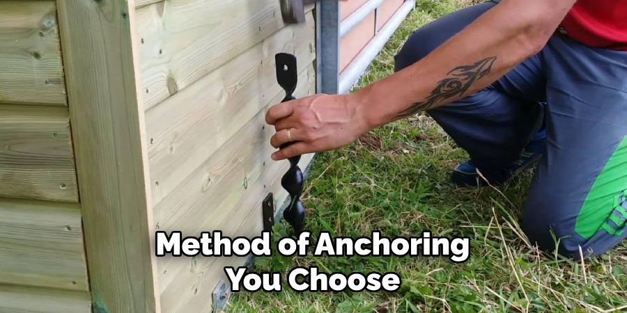 Method of Anchoring You Choose