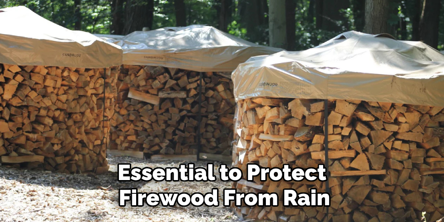 Essential to Protect
Firewood From Rain