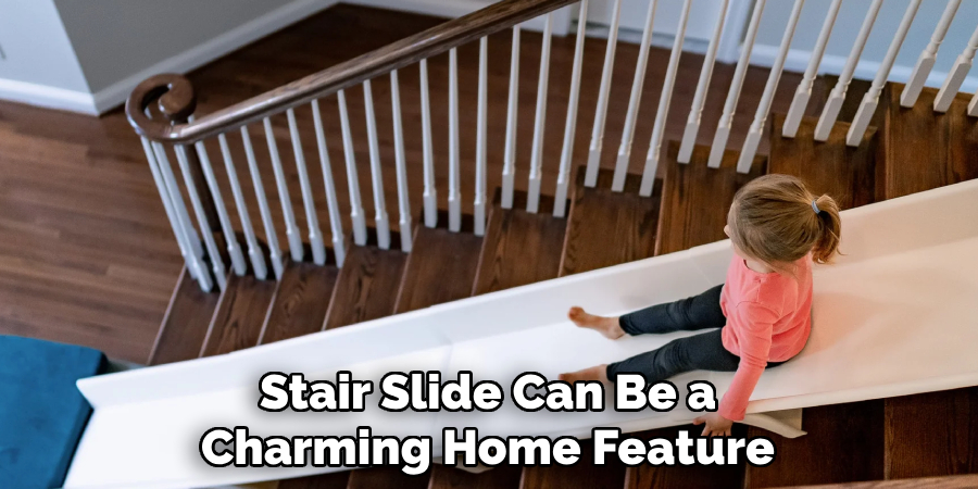 Stair Slide Can Be a Charming Home Feature