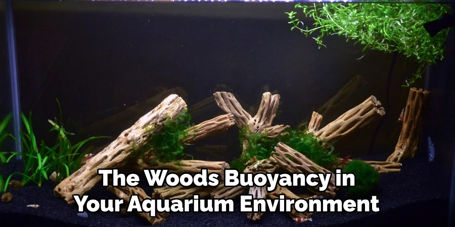 The Woods Buoyancy in
Your Aquarium Environment