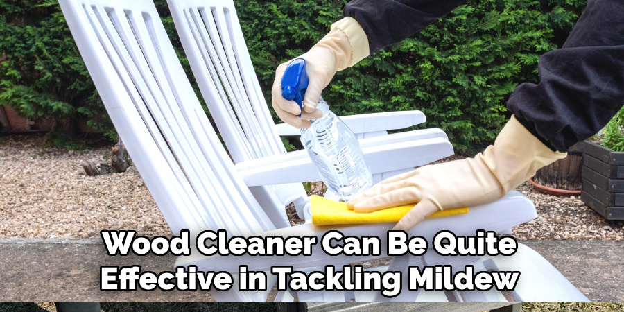 Wood Cleaner Can Be Quite Effective in Tackling Mildew