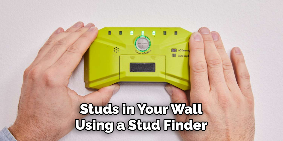 Studs in Your Wall Using a Stud Finder