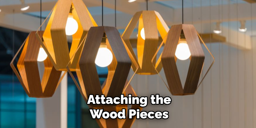 Attaching the Wood Pieces