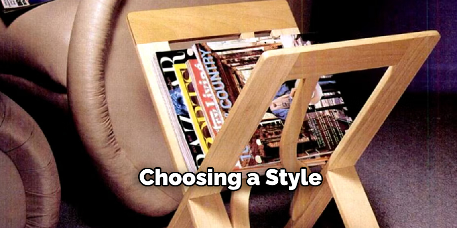 Choosing a Style