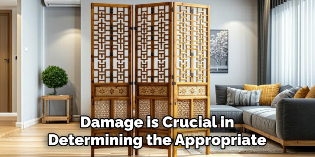Damage is Crucial in
Determining the Appropriate Course