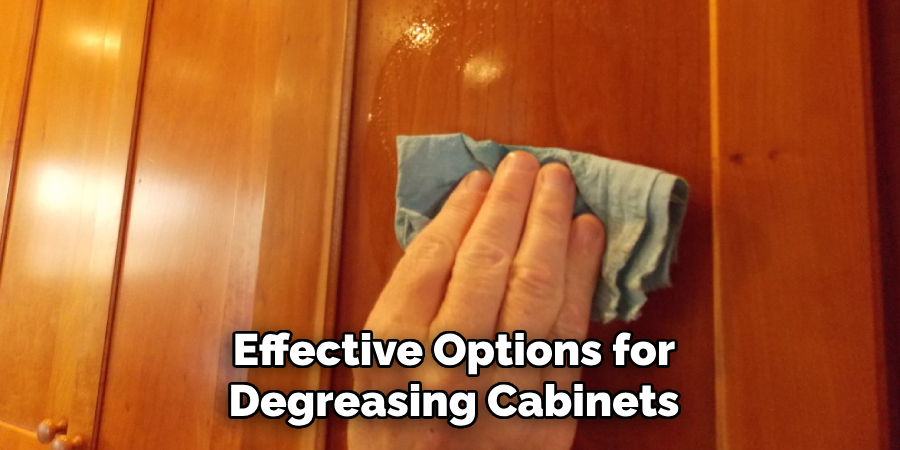 Effective Options for Degreasing Cabinets