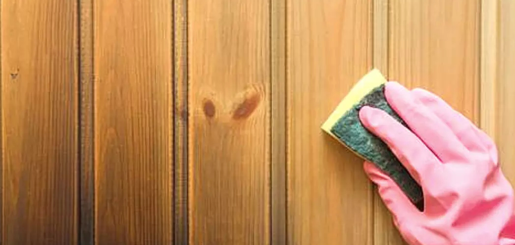 How to Clean Wood Panel Walls