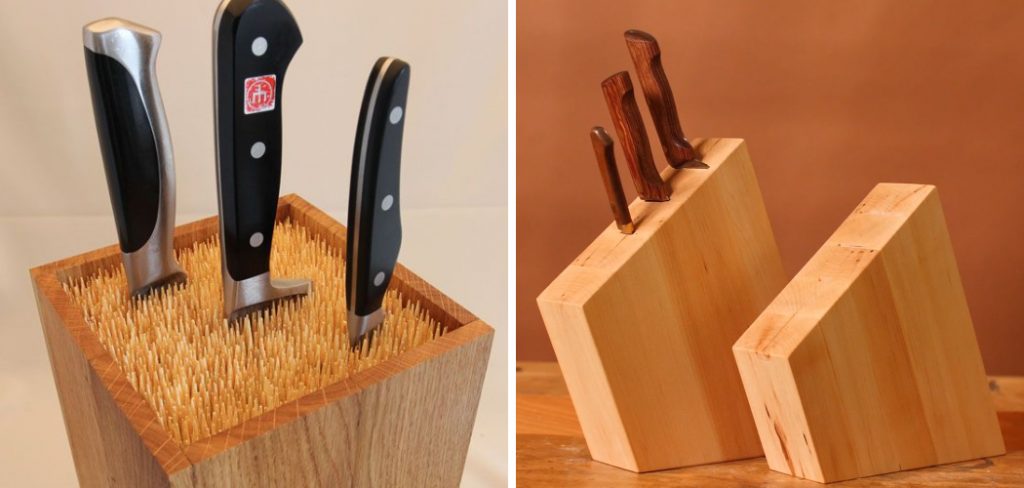How to Make a Wooden Knife Block