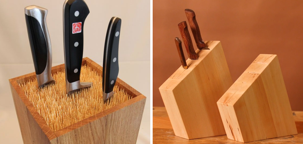 How to Make a Wooden Knife Block