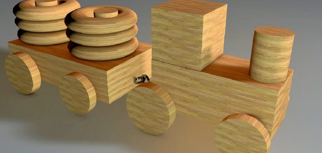 How to Make a Wooden Toy Train