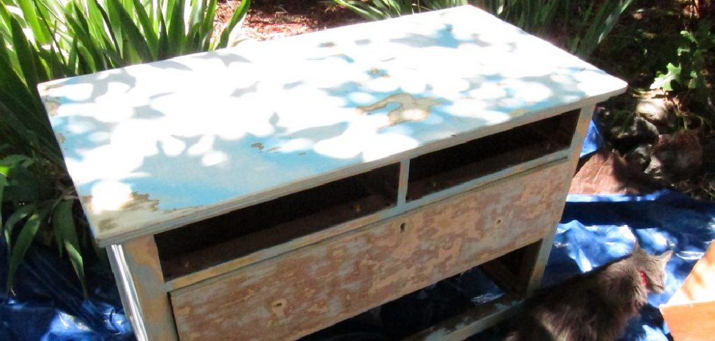 How to Refinish Dresser
