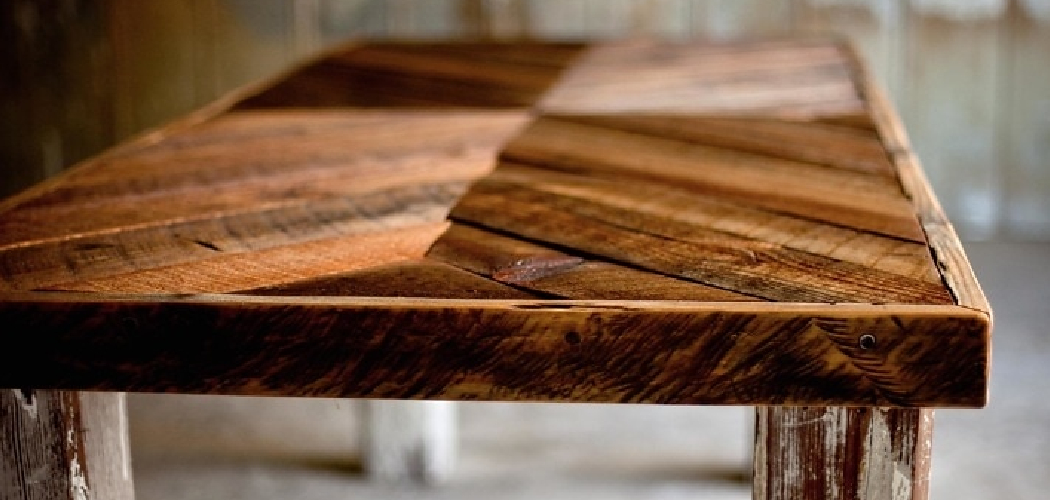 How to Repair Split Wood Table Top