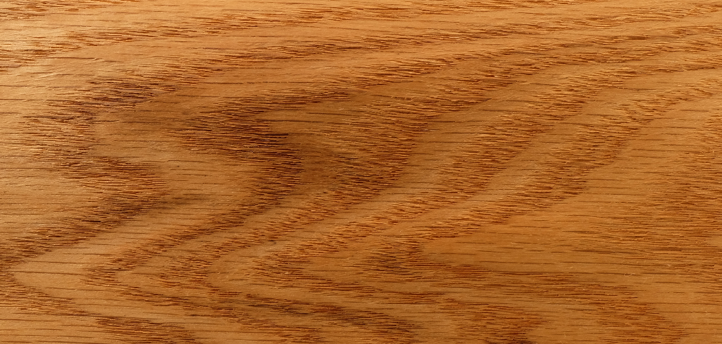 How to Stain Red Oak