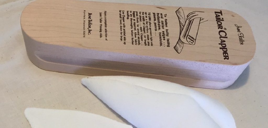 How to Use a Tailor's Clapper