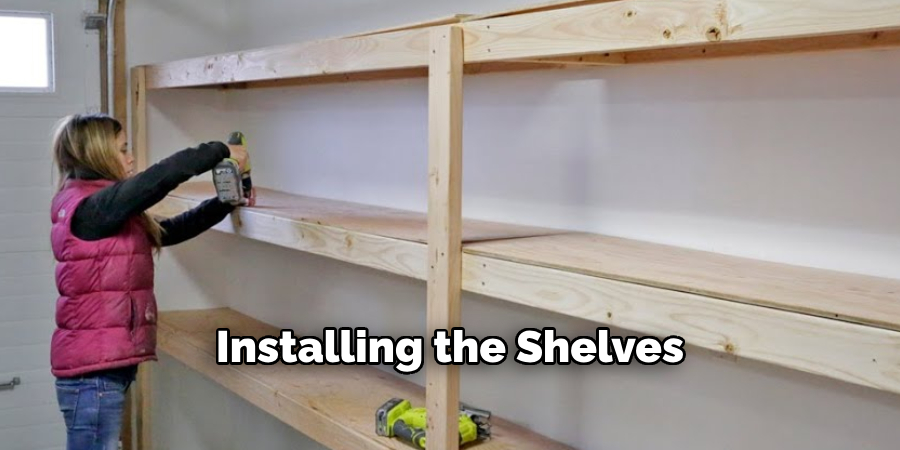 Installing the Shelves
