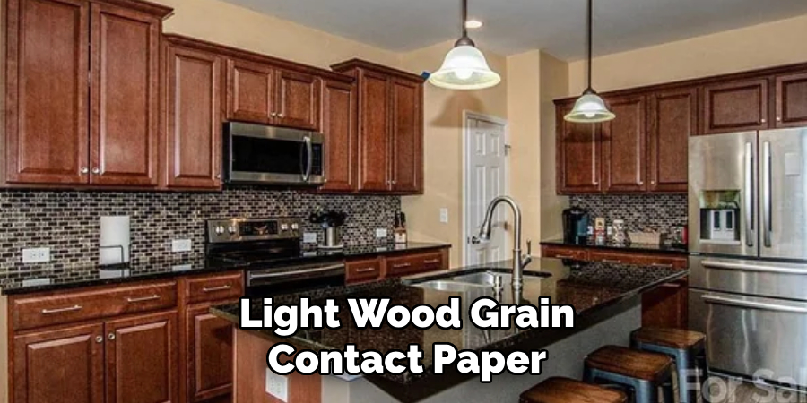 Light Wood Grain Contact Paper